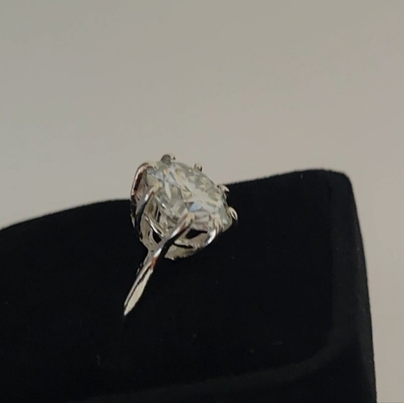 New 5ct Certified Moissanite Ring - Picture 8 of 12